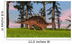 Kentrosaurus Walking across Grassy Wall Decal Design 6