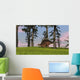 Kentrosaurus Walking across Grassy Wall Decal Design 5