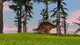 Kentrosaurus Walking across Grassy Wall Decal Design 5