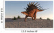 Kentrosaurus Walking Sandy Terrain Wall Decal
