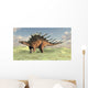 Kentrosaurus Walking across Barren Wall Decal Design 1