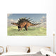Kentrosaurus Walking across Barren Wall Decal Design 1