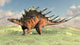 Kentrosaurus Walking across Barren Wall Decal Design 1