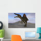 Spinosaurus Hunting Barren Terrain Wall Decal