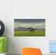 Dicraeosaurus Walking across Grassy Wall Decal Design 1