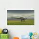 Dicraeosaurus Walking across Grassy Wall Decal Design 1