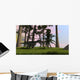 Monolophosaurus Running across Grassy Wall Decal Design 2