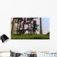 Monolophosaurus Running across Grassy Wall Decal Design 2