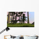 Monolophosaurus Running across Grassy Wall Decal Design 2
