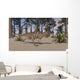 Ceratosaurus Hunting Prehistoric Environment Wall Decal Design 1