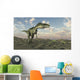 Monolophosaurus Walking across Desert Wall Decal Design 3