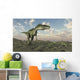 Monolophosaurus Walking across Desert Wall Decal Design 3