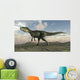 Monolophosaurus Walking across Desert Wall Decal Design 2