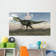 Monolophosaurus Walking across Desert Wall Decal Design 2