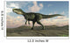 Monolophosaurus Walking across Desert Wall Decal Design 2