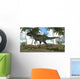 Monolophosaurus Dinosaur Prehistoric Environment Wall Decal Design 2
