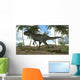 Monolophosaurus Dinosaur Prehistoric Environment Wall Decal Design 2