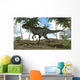 Monolophosaurus Dinosaur Prehistoric Environment Wall Decal Design 2