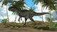 Monolophosaurus Dinosaur Prehistoric Environment Wall Decal Design 2