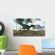 Monolophosaurus Dinosaur Prehistoric Environment Wall Decal Design 1