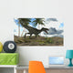 Monolophosaurus Dinosaur Prehistoric Environment Wall Decal Design 1
