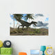 Monolophosaurus Dinosaur Prehistoric Environment Wall Decal Design 1
