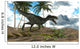 Monolophosaurus Dinosaur Prehistoric Environment Wall Decal Design 1