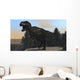Fierce Tyrannosaurus Rex Roaring Wall Decal