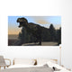 Fierce Tyrannosaurus Rex Roaring Wall Decal