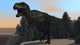 Fierce Tyrannosaurus Rex Roaring Wall Decal
