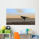 Tyrannosaurus Rex Hunting along Wall Decal