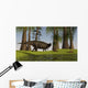 Shuangmiaosaurus Dinosaur Grazing Nearby Wall Decal