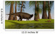 Shuangmiaosaurus Dinosaur Grazing Nearby Wall Decal