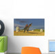 Spinosaurus Hunting Prehistoric Grasslands Wall Decal Design 1