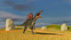 Spinosaurus Hunting Prehistoric Grasslands Wall Decal Design 1