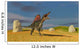 Spinosaurus Hunting Prehistoric Grasslands Wall Decal Design 1