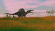 Spinosaurus Walking across Prehistoric Wall Decal Design 3