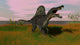 Spinosaurus Walking across Prehistoric Wall Decal Design 2