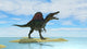 Spinosaurus Hunting Prehistoric Waters Wall Decal