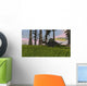 Spinosaurus Hunting Grassy Field Wall Decal