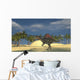 Spinosaurus Standing Shallow Water Wall Decal