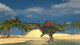 Spinosaurus Standing Shallow Water Wall Decal