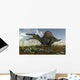 Spinosaurus Desert Landscape Wall Decal