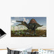 Spinosaurus Desert Landscape Wall Decal