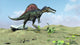 Spinosaurus Walking across Desert Wall Decal Design 1