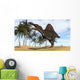 Spinosaurus Hunting Prehistoric Environment Wall Decal