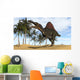 Spinosaurus Hunting Prehistoric Environment Wall Decal