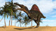 Spinosaurus Hunting Prehistoric Environment Wall Decal