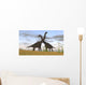 Two Large Brachiosaurus Prehistoric Wall Decal