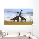 Two Large Brachiosaurus Prehistoric Wall Decal